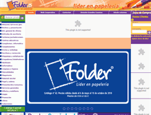 Tablet Screenshot of folder.es